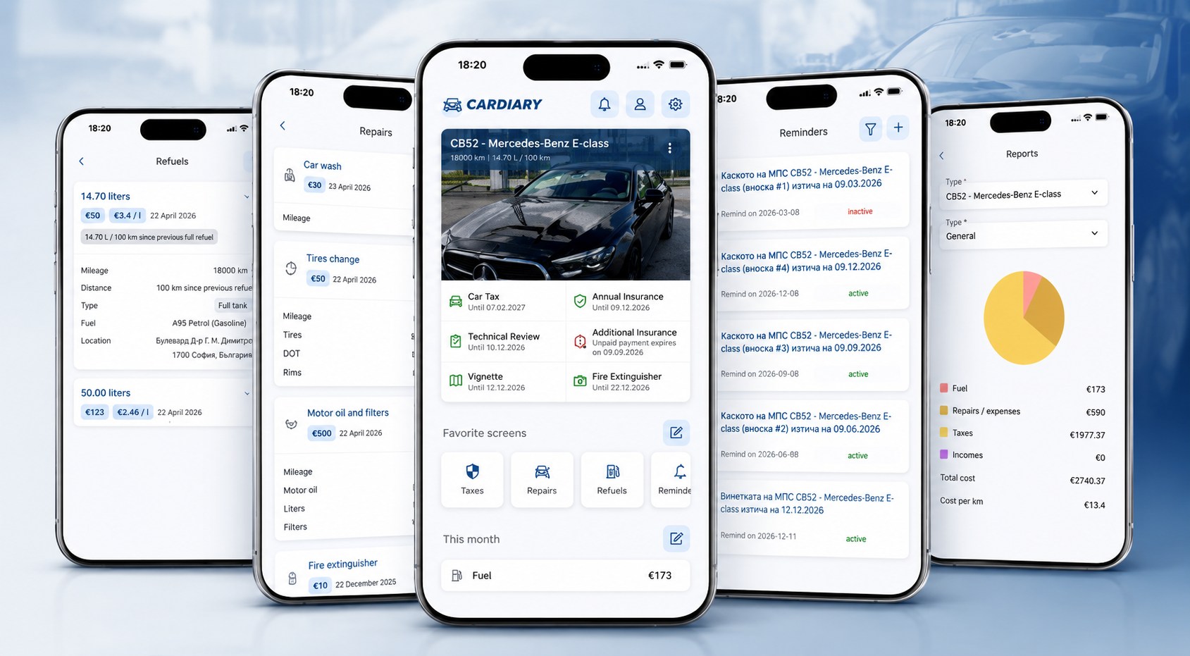 CarDiary – Catalog App